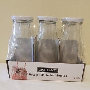 Six Milk Bottle Style Jugs